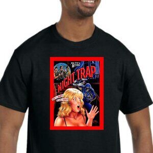 Night Trap T-Shirt NEW *Multiple colors available* retro video game
